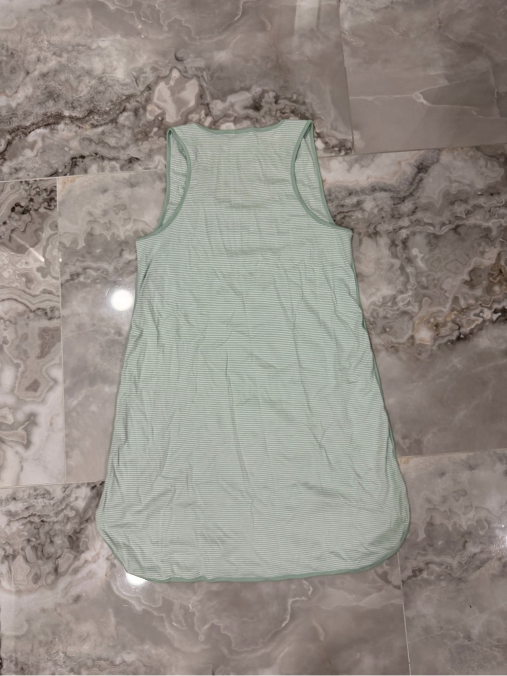 LAKE woman Lightweight Mint Green Sleeveless Chemise - Picture 3 of 3